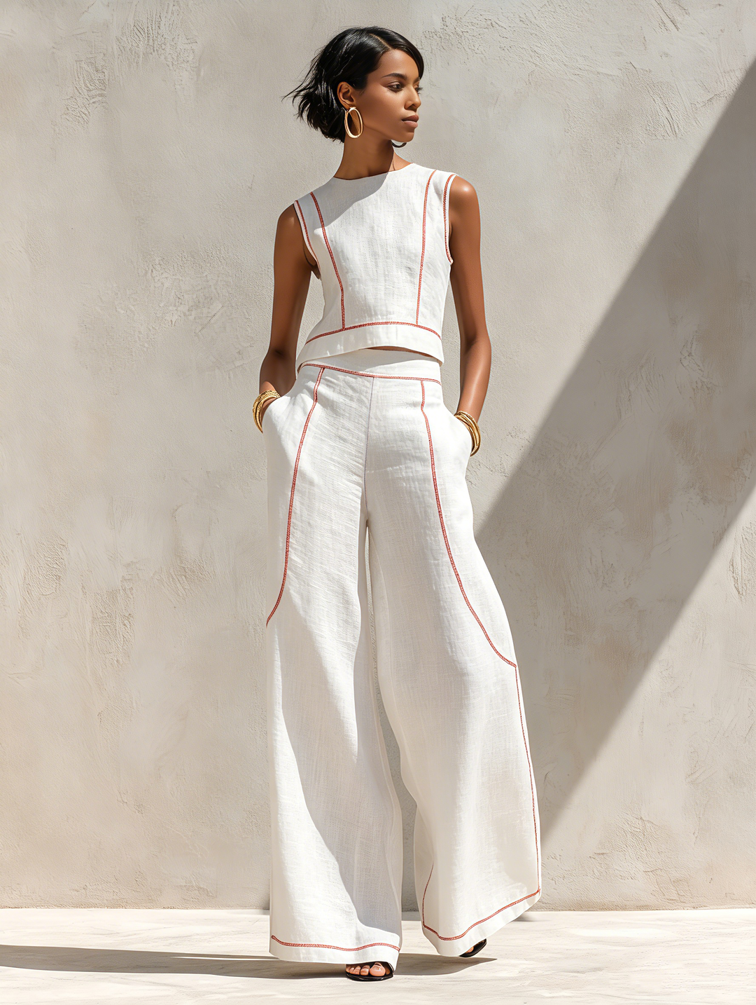 Nerissa | Elegantes Zweiteiler Set