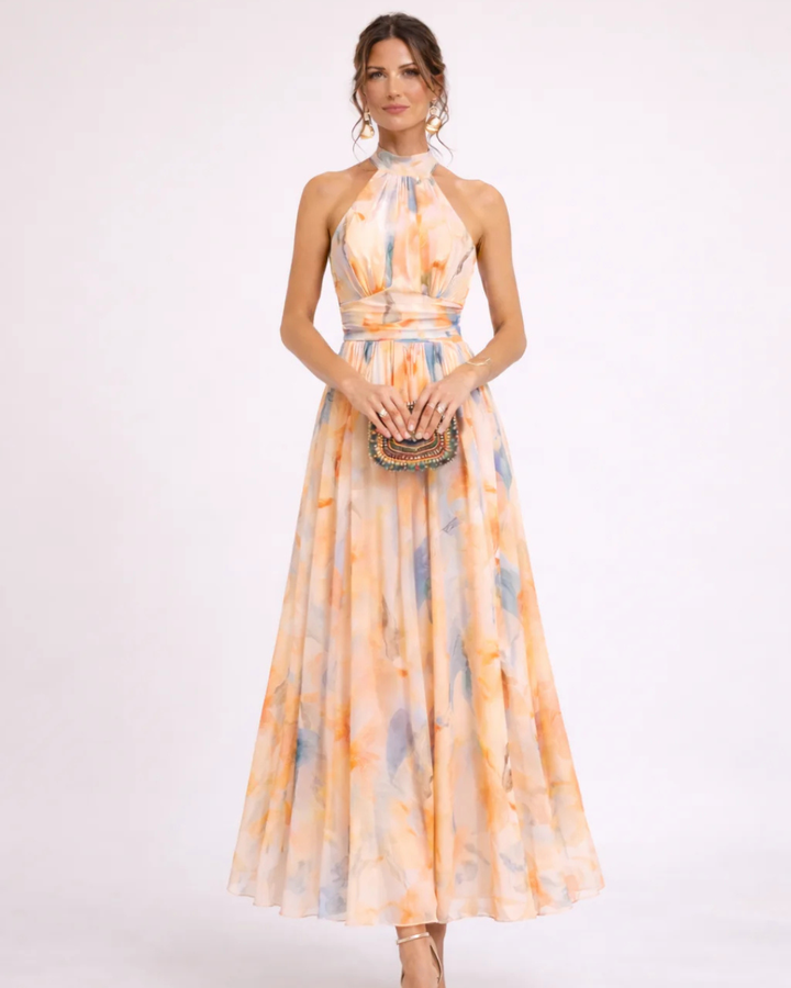 Amelie |  Neckholder Maxikleid