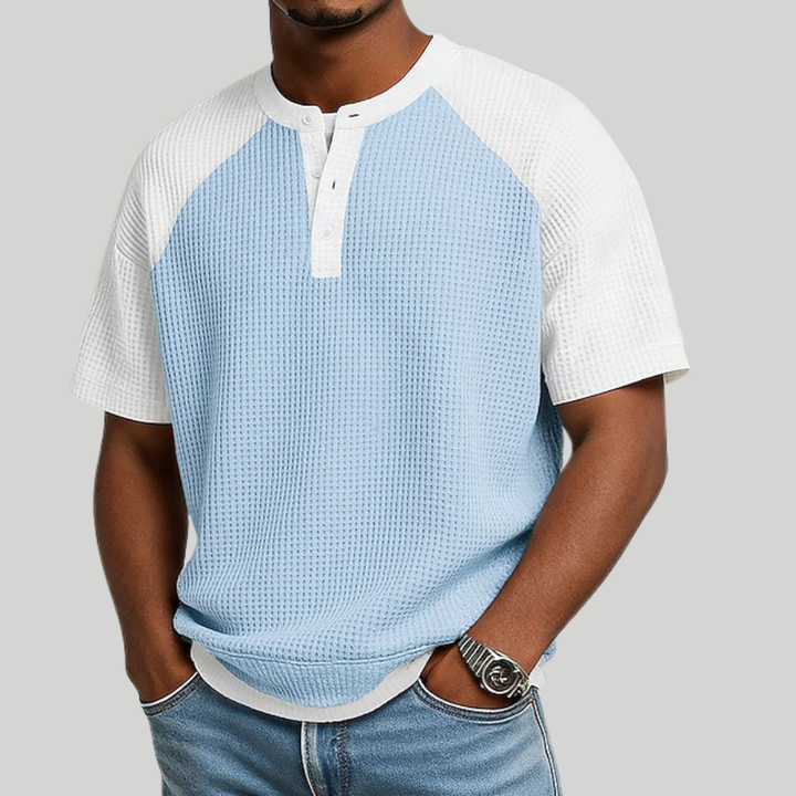Sommernacht | Vintage-Poloshirt für Herren
