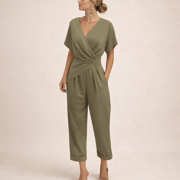 Magda | Eleganter Wickel-Overall