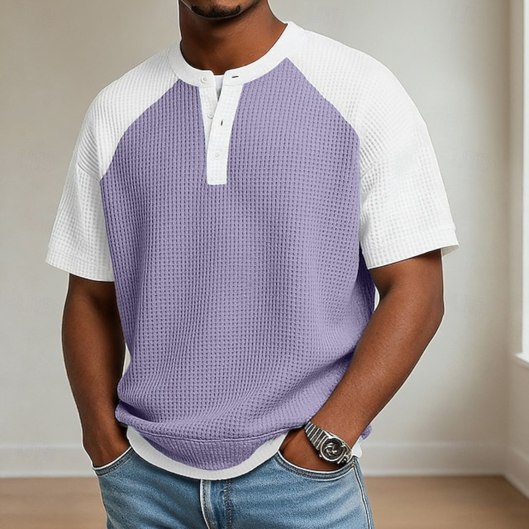 Sommernacht | Vintage-Poloshirt für Herren