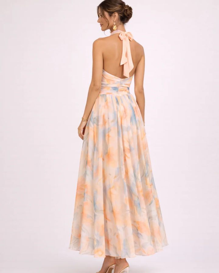 Amelie |  Neckholder Maxikleid