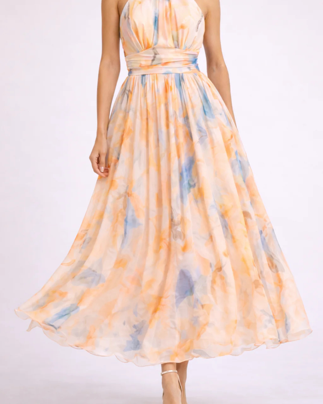Amelie |  Neckholder Maxikleid