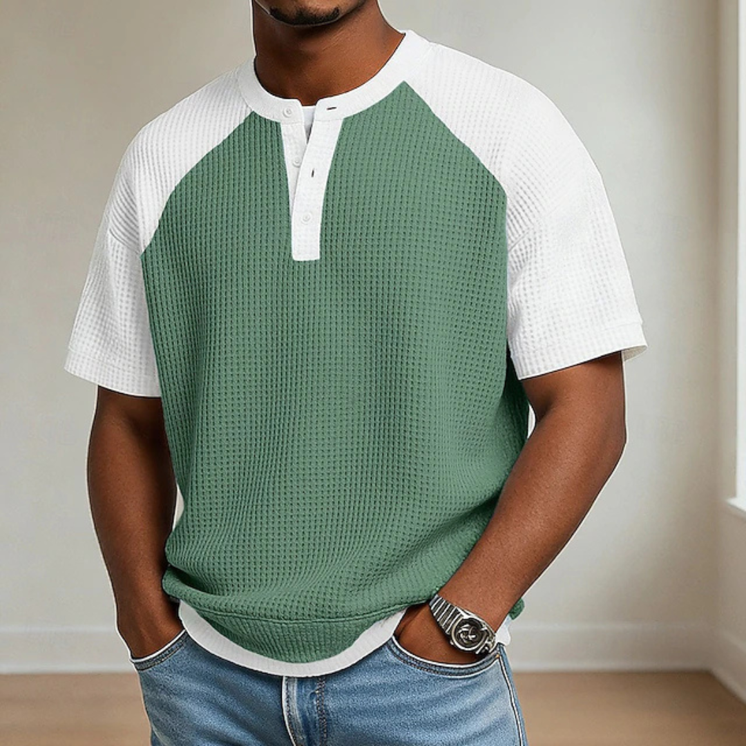 Sommernacht | Vintage-Poloshirt für Herren