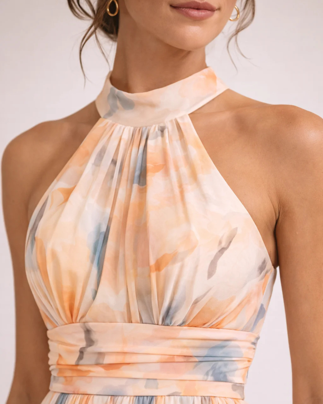 Amelie |  Neckholder Maxikleid