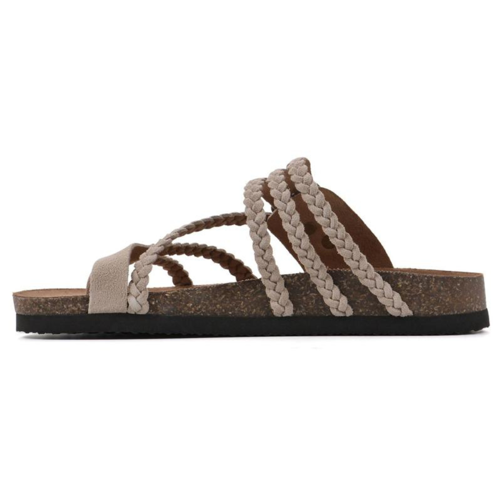 Amelie| Elegante Flecht-Sandalen