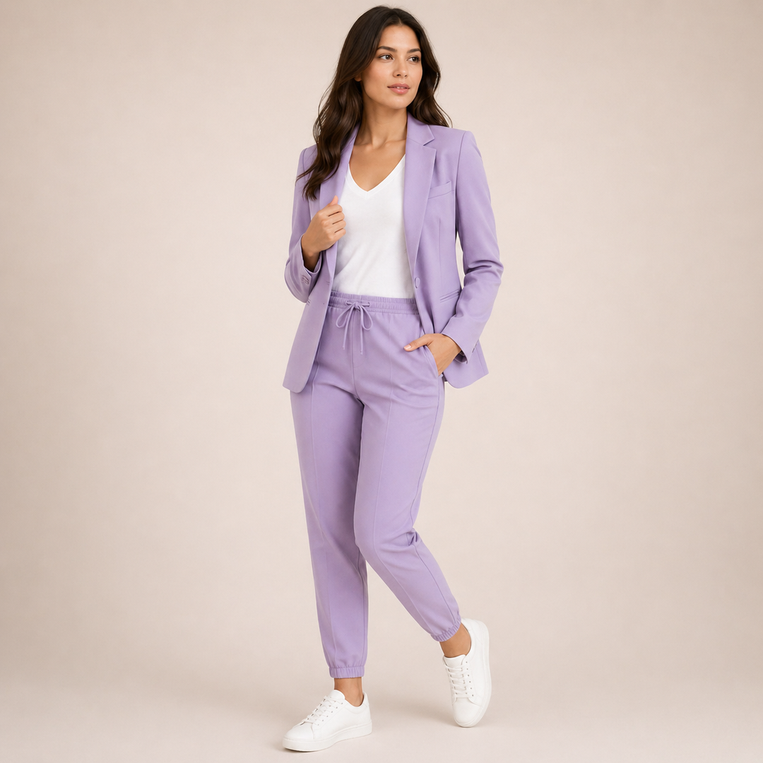 Eva™ | Lässiges Anzug-Set mit sportlichem Akzent