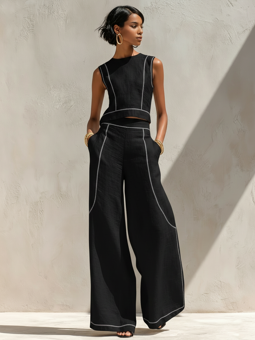 Nerissa | Elegantes Zweiteiler Set