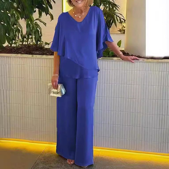 Martha - Bequemes Set mit weitem Bein
