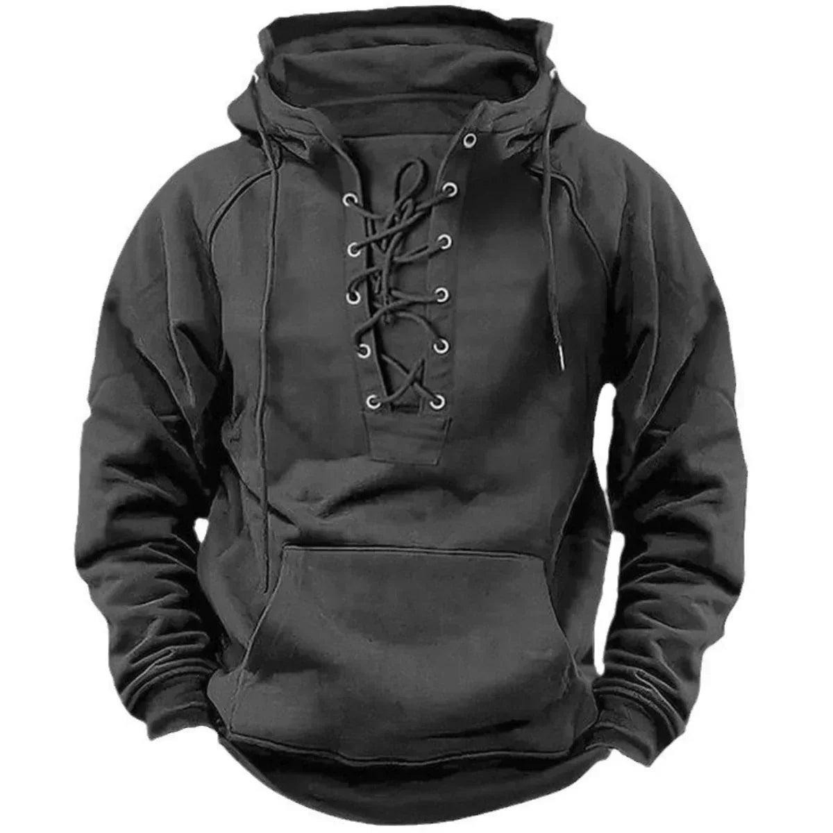Bergmann™ | Robuster Hoodie mit Schnürverschluss