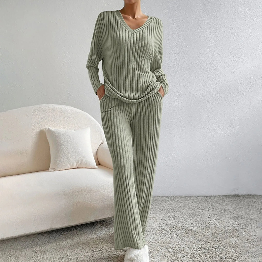 Yasmin™ - Strickwaren Zweiteiliges Set