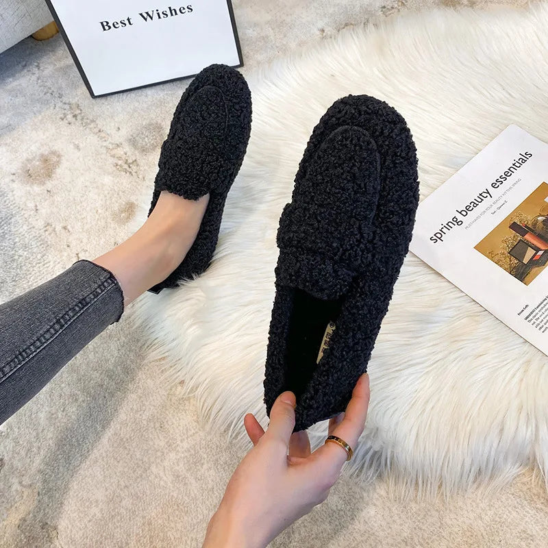 Lana Teddy Loafers – Warm, Comfortabel en Modieus