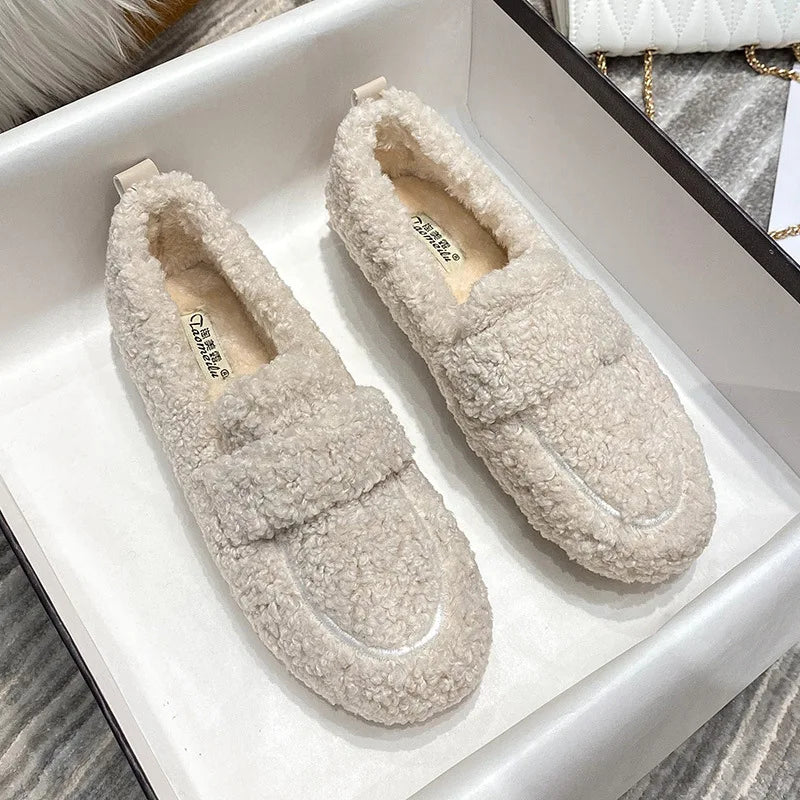 Lana Teddy Loafers – Warm, Comfortabel en Modieus