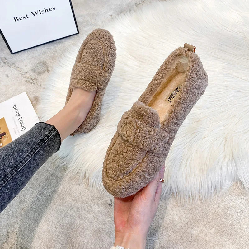 Lana Teddy Loafers – Warm, Comfortabel en Modieus