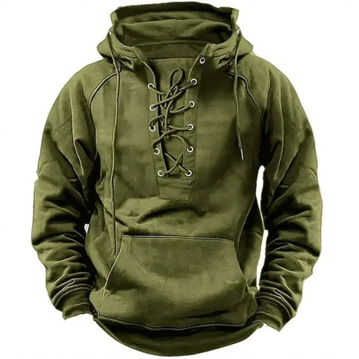 Bergmann™ | Robuster Hoodie mit Schnürverschluss