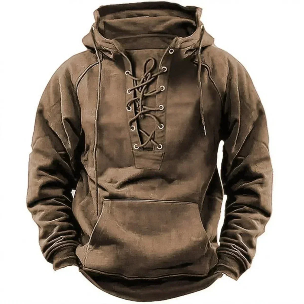 Bergmann™ | Robuster Hoodie mit Schnürverschluss