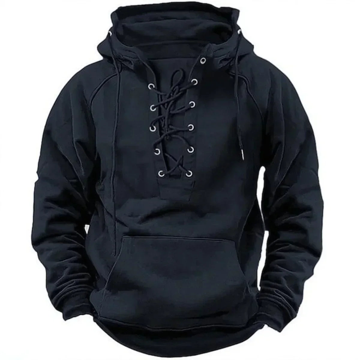 Bergmann™ | Robuster Hoodie mit Schnürverschluss