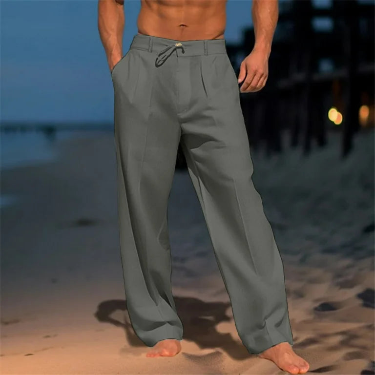 Lindenhoven | Elegante Leinen Herrenhose