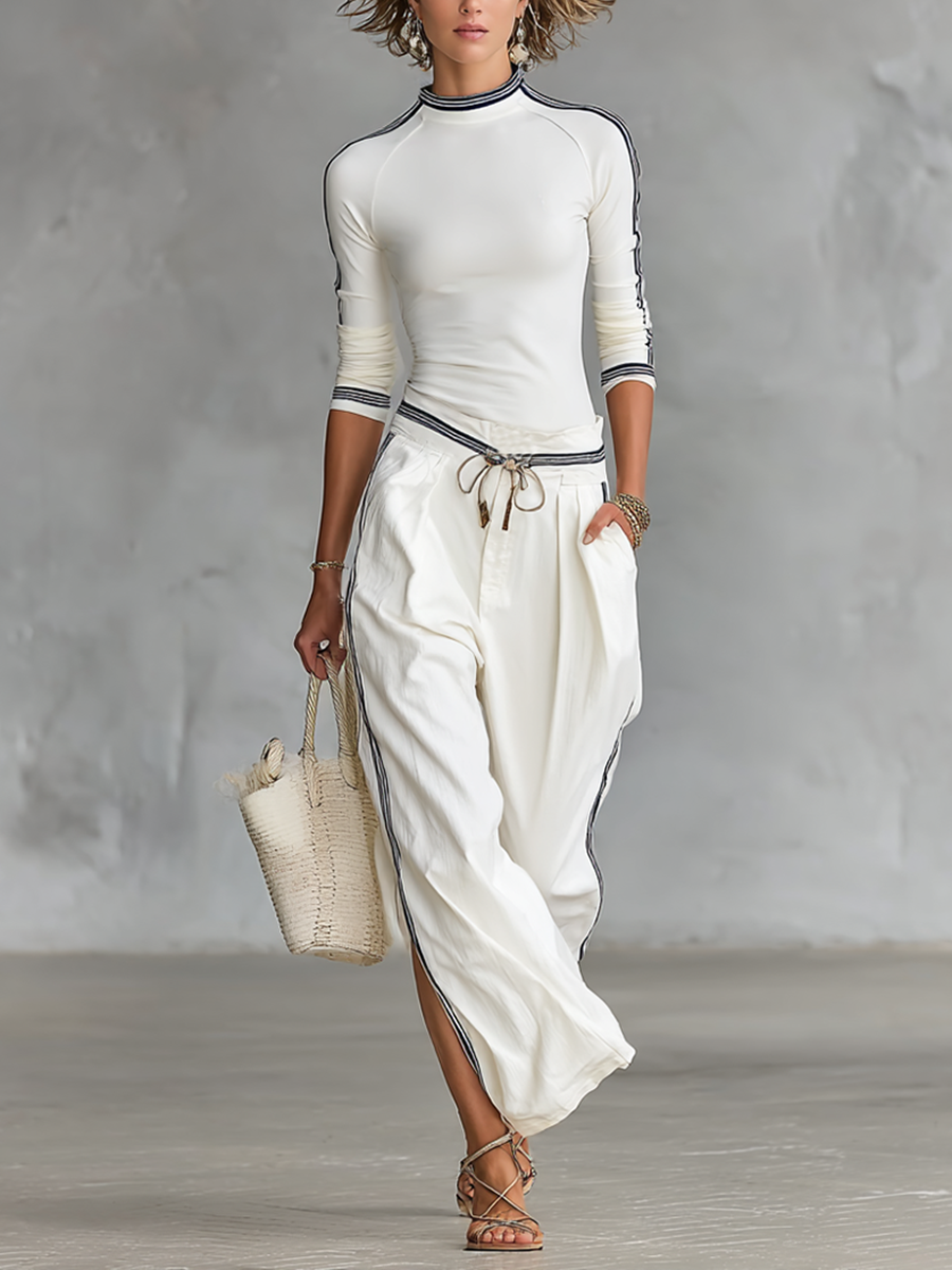 Ariana | Sport Set Weite Hose Kordel