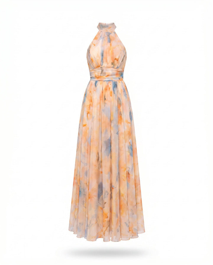 Amelie |  Neckholder Maxikleid