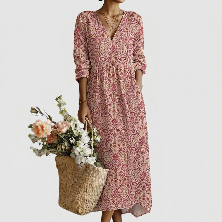 SAVANNAH | ELEGANTES MAXIKLEID
