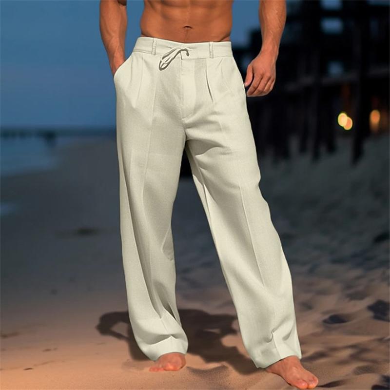 Lindenhoven | Elegante Leinen Herrenhose