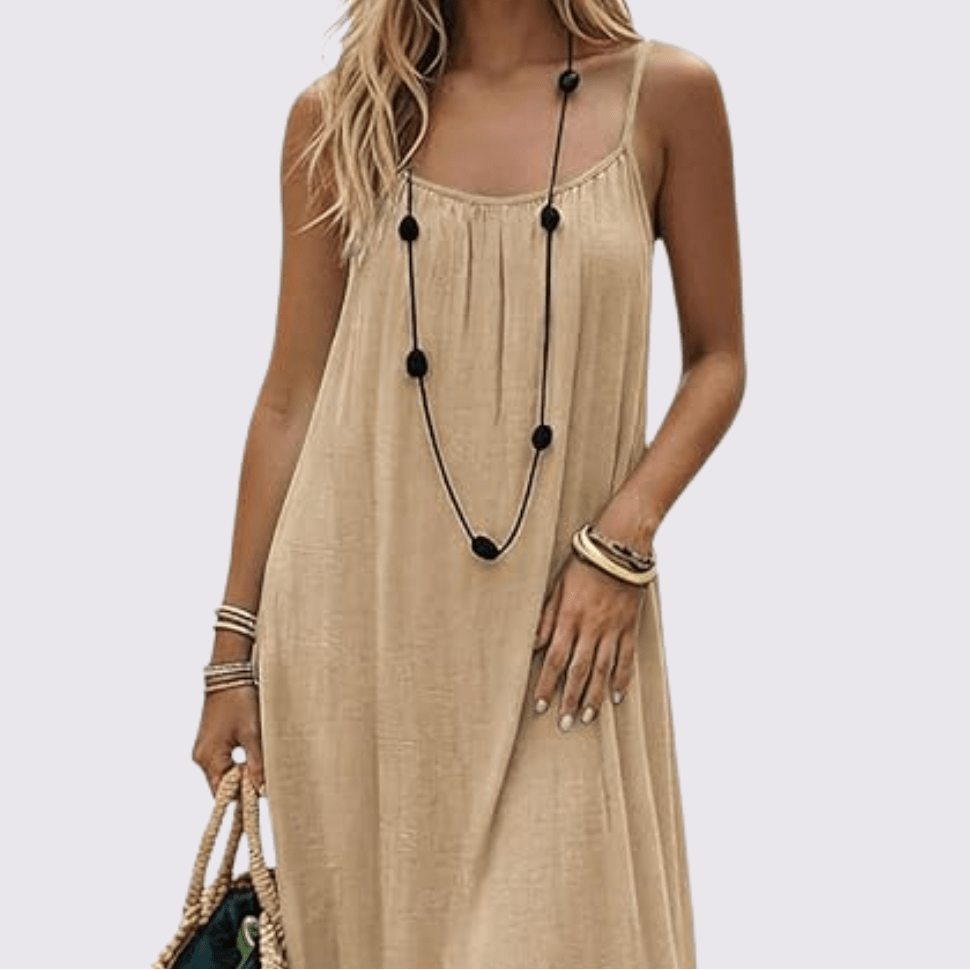 Sommernacht | Elegantes Sommerkleid mit Rückenausschnitt