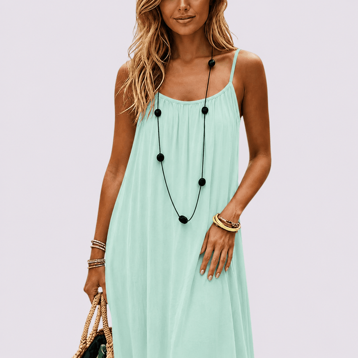 Sommernacht | Elegantes Sommerkleid mit Rückenausschnitt