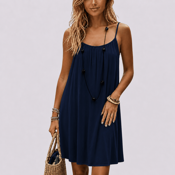 Sommernacht | Elegantes Sommerkleid mit Rückenausschnitt