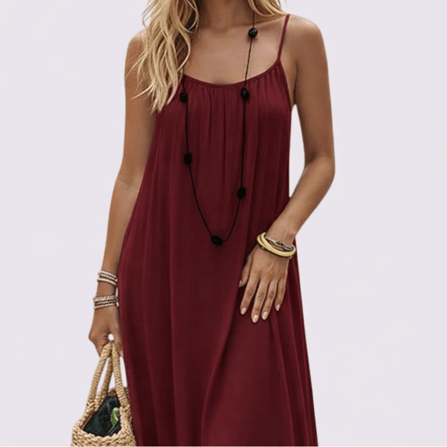 Sommernacht | Elegantes Sommerkleid mit Rückenausschnitt