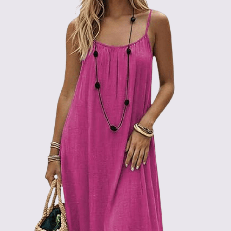 Sommernacht | Elegantes Sommerkleid mit Rückenausschnitt