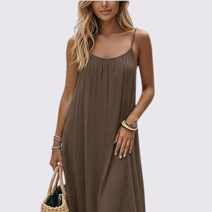 Sommernacht | Elegantes Sommerkleid mit Rückenausschnitt