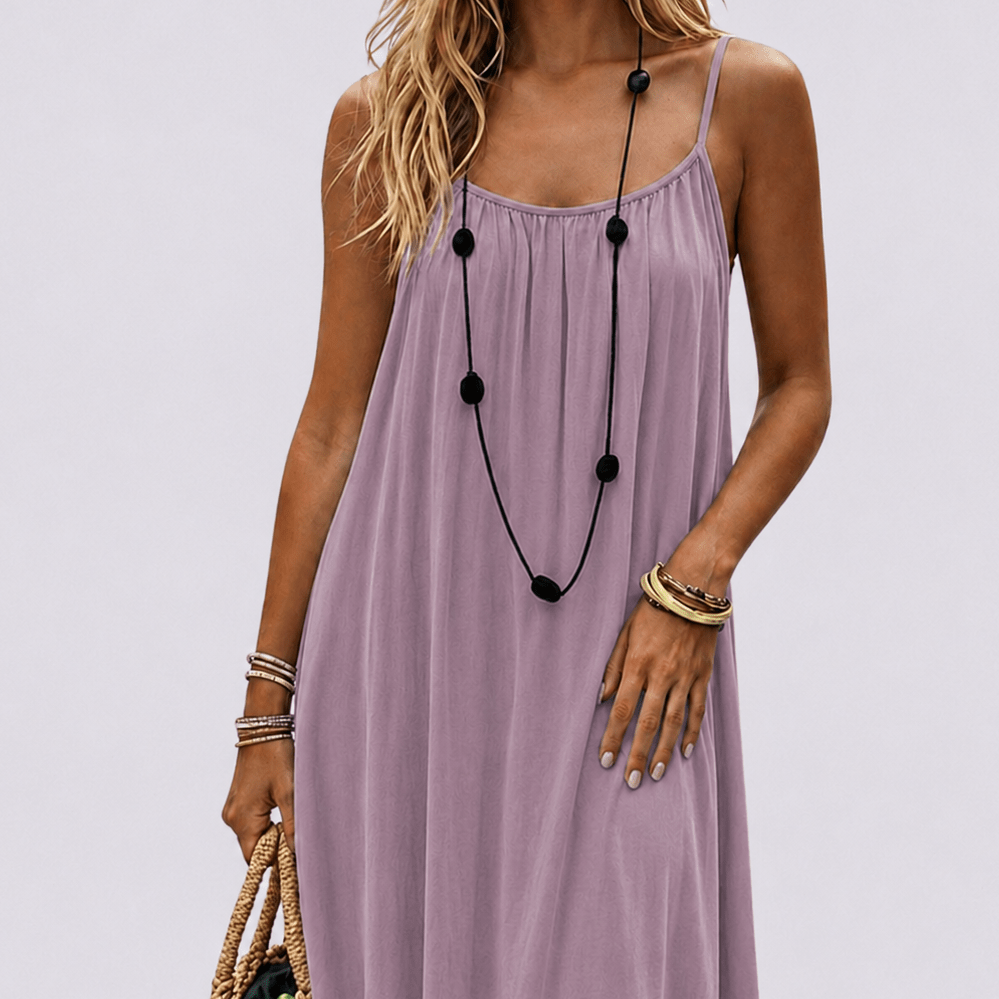 Sommernacht | Elegantes Sommerkleid mit Rückenausschnitt