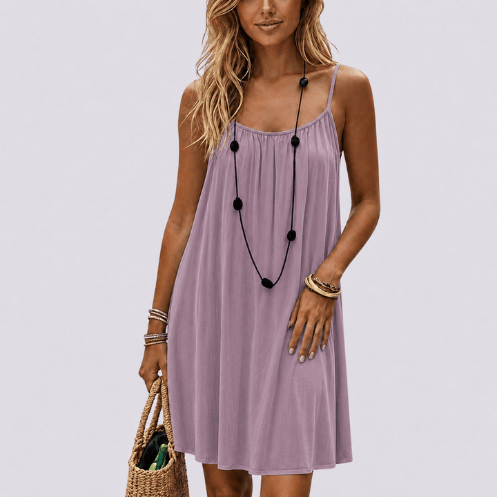 Sommernacht | Elegantes Sommerkleid mit Rückenausschnitt