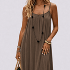 Sommernacht | Elegantes Sommerkleid mit Rückenausschnitt