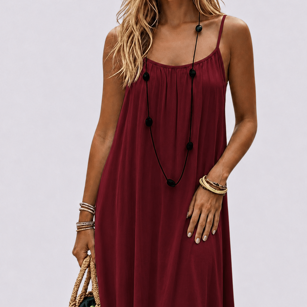 Sommernacht | Elegantes Sommerkleid mit Rückenausschnitt