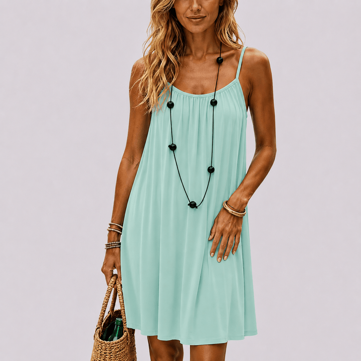 Sommernacht | Elegantes Sommerkleid mit Rückenausschnitt