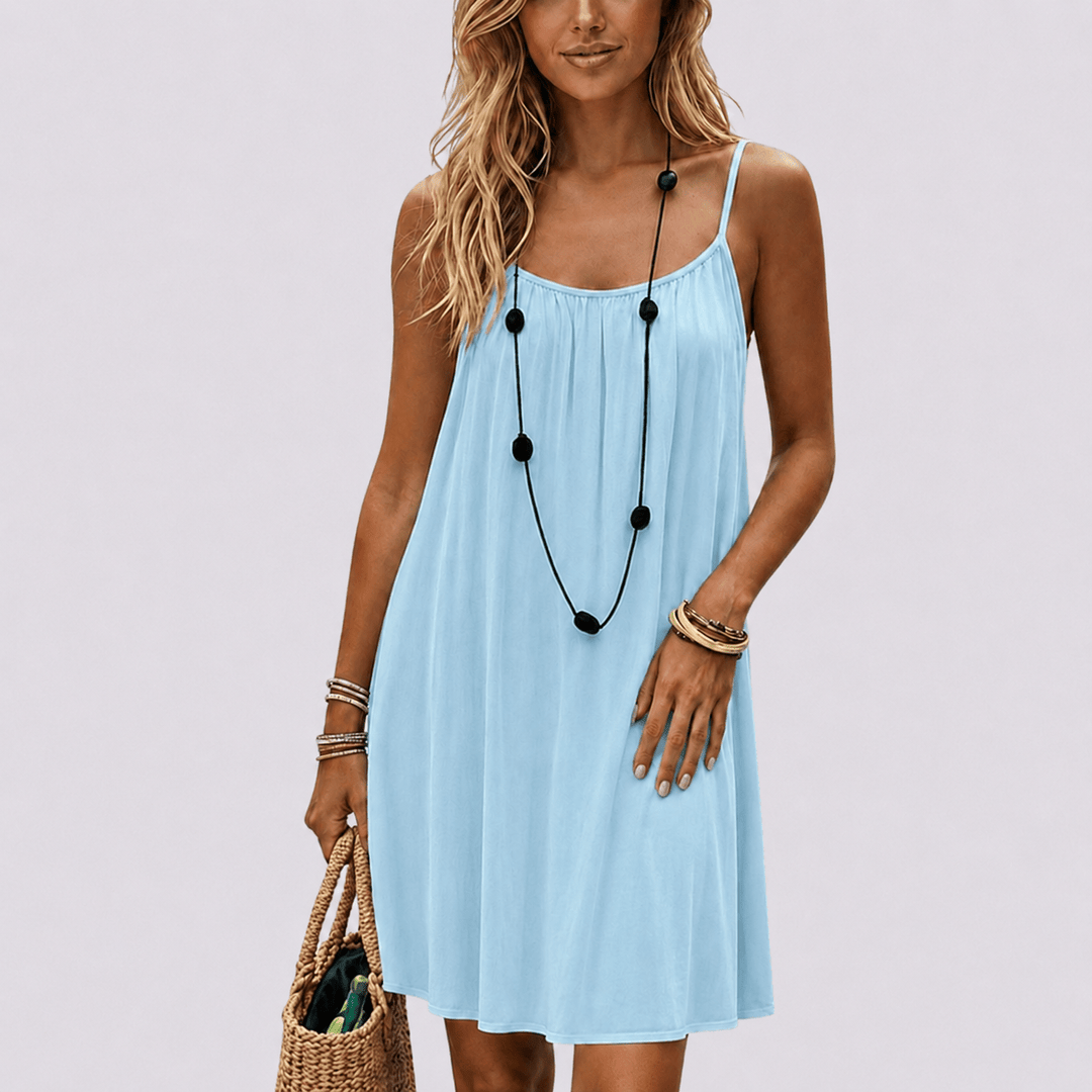 Sommernacht | Elegantes Sommerkleid mit Rückenausschnitt