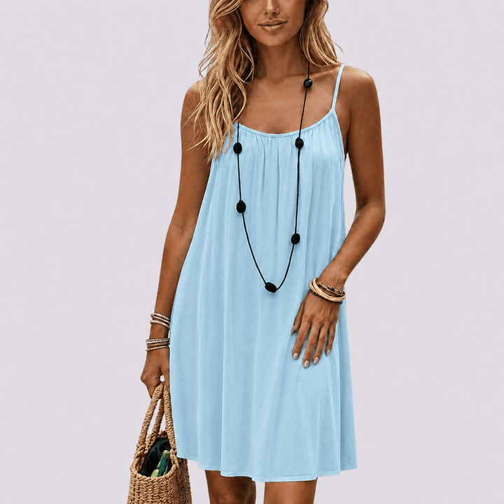 Sommernacht | Elegantes Sommerkleid mit Rückenausschnitt