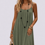 Sommernacht | Elegantes Sommerkleid mit Rückenausschnitt