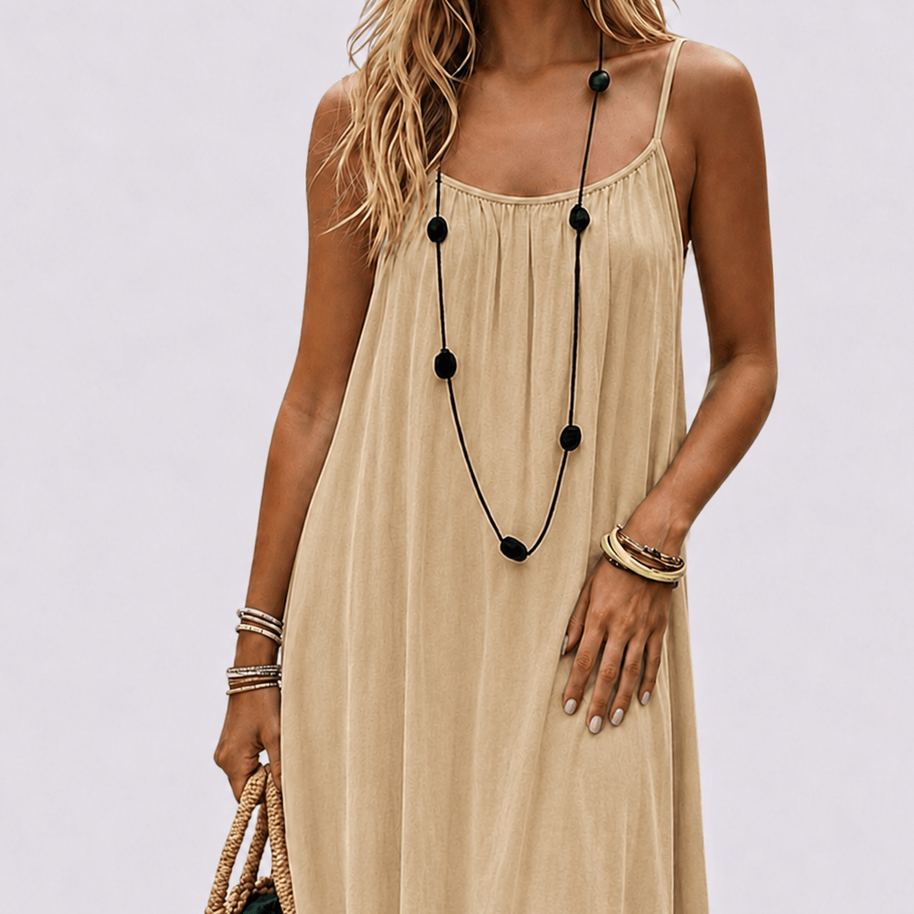 Sommernacht | Elegantes Sommerkleid mit Rückenausschnitt