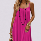 Sommernacht | Elegantes Sommerkleid mit Rückenausschnitt