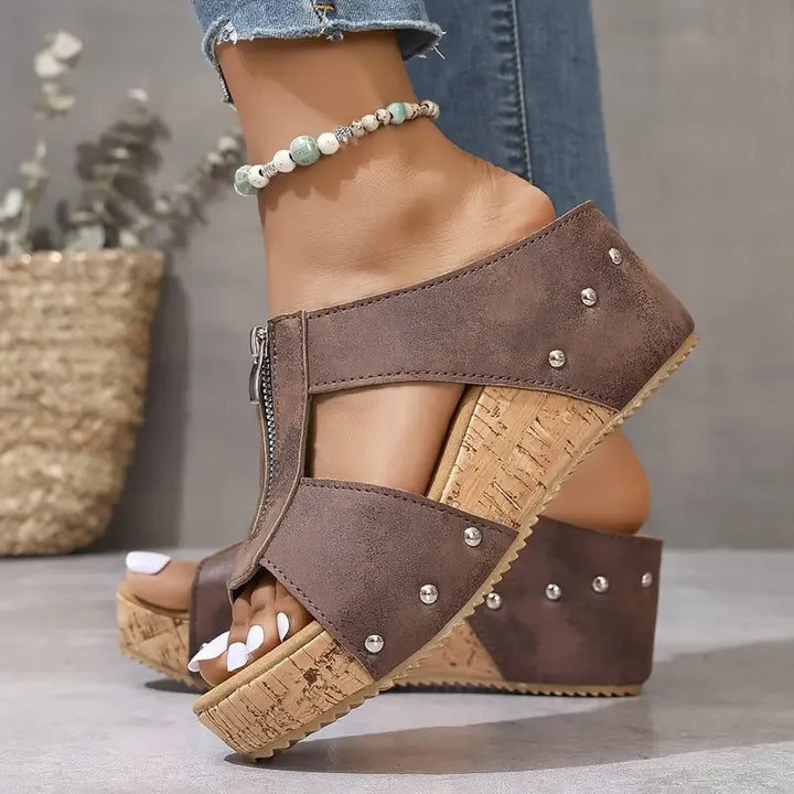 Kiara | Stylische Keil Sandalen