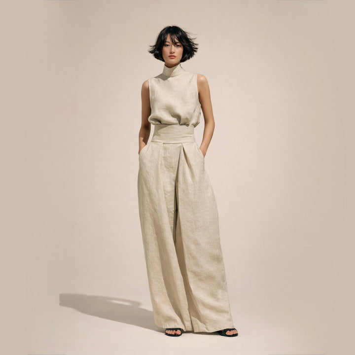 Elisa | Eleganter Jumpsuit mit Hoher Taille