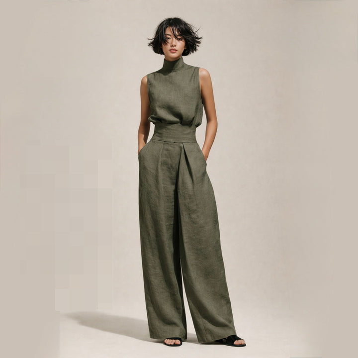 Elisa | Eleganter Jumpsuit mit Hoher Taille