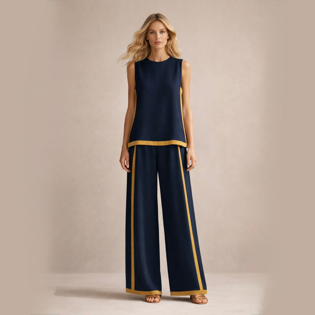 Sophie | Elegantes Set Mit Weiten Beinen