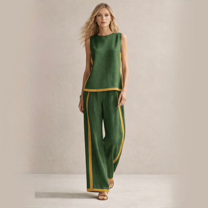 Sophie | Elegantes Set Mit Weiten Beinen