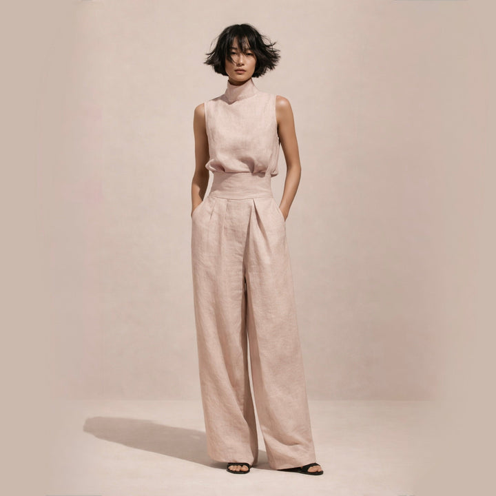 Elisa | Eleganter Jumpsuit mit Hoher Taille